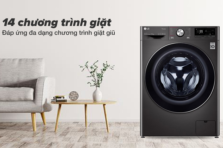 chương trình giặt - Máy giặt LG Inverter 10 kg FV1410S3B lồng ngang