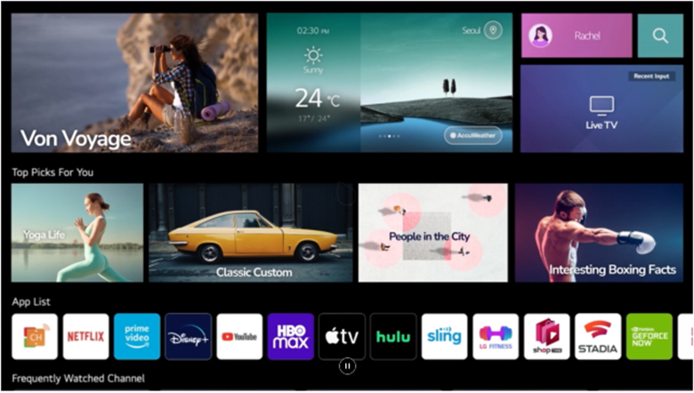 Hệ điều hành webOS - Smart Tivi LG 4K 70 inch 70UQ9100PSD