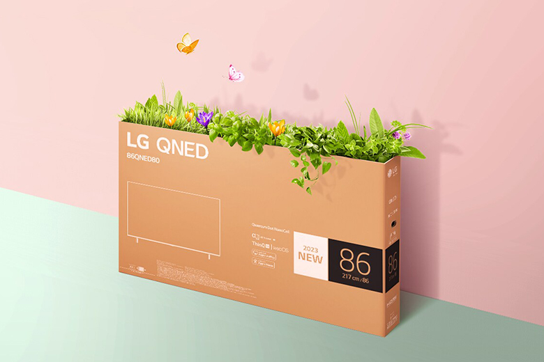 Smart Tivi LG QNED 4K 86 inch 86QNED80SRA cho người dùng có sự trải nghiệm thân thiện với môi trường