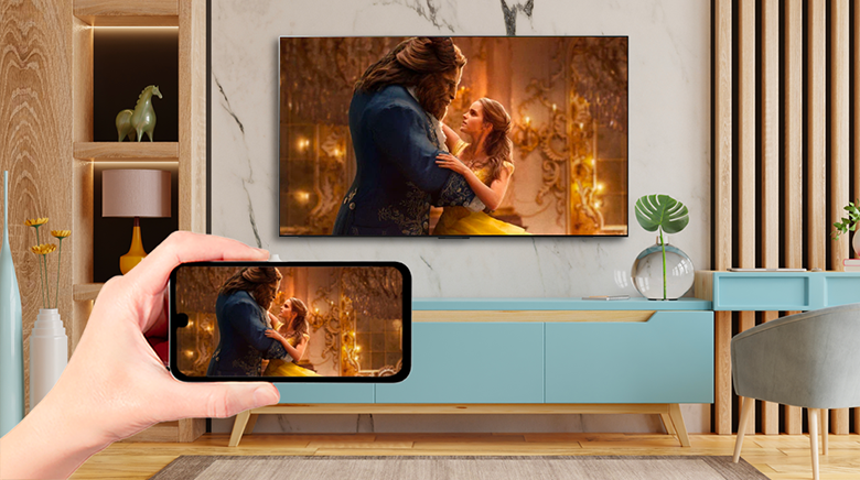 Chiếu màn hình lên tivi cực nhanh chóng - Smart OLED83C2PSA 4K
