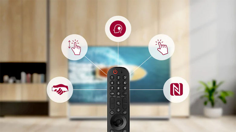 Magic Remote điều khiển tivi bằng giọng nói Tivi LG 65QNED91PTA