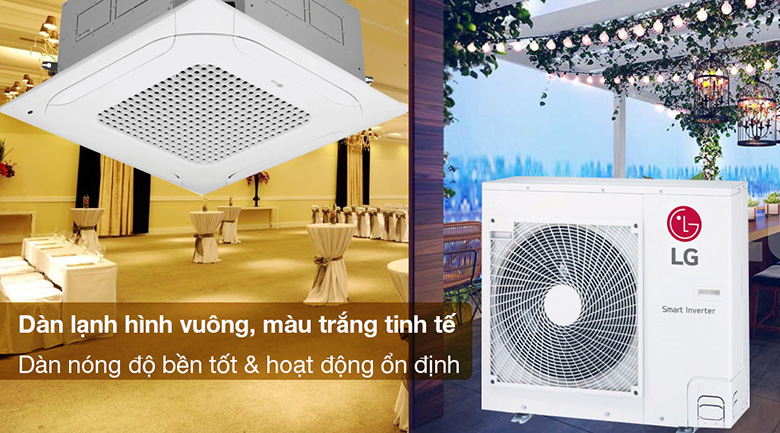 Điều hòa âm trần LG Inverter 46500 BTU ZTNQ48LMLA0 