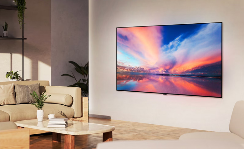 Tivi LG OLED55B4PSA mang đến thiết kế màn hình siêu mỏng