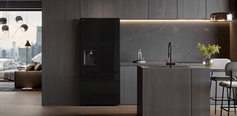 Tủ lạnh LG LFD61BLGA Inverter 607 lít Multi Door 