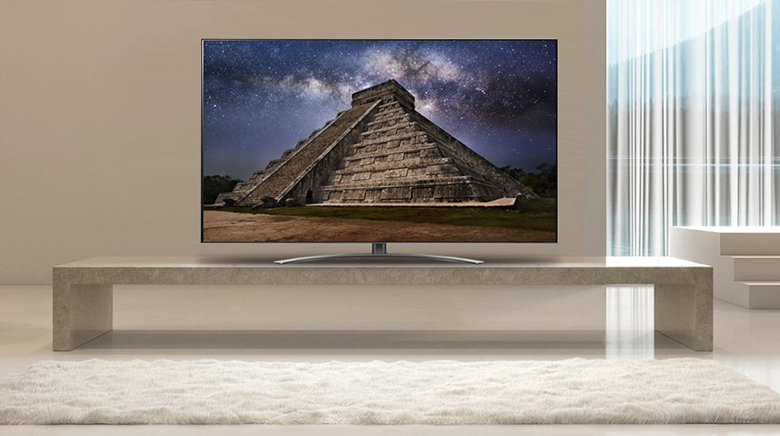Thiết kế cạnh viền siêu mỏng - Smart Tivi QNED LG 4K 55 inch 55QNED86SQA