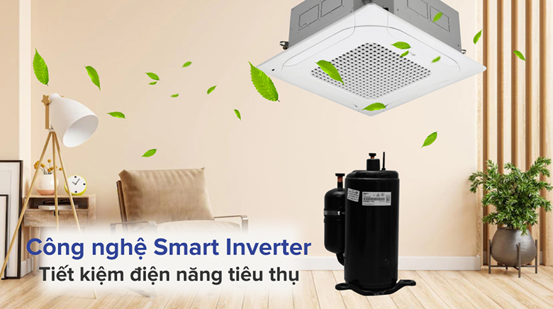Điều hòa âm trần LG Inverter 46500 BTU ZTNQ48GMLA0 1