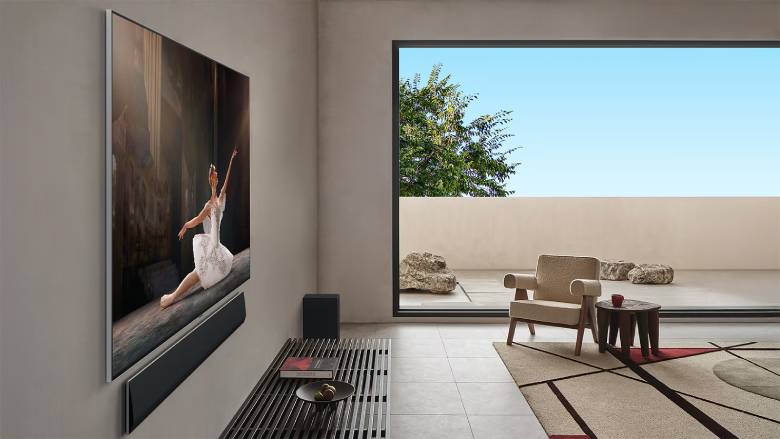 Smart TV LG OLED evo AI G5 4K 77 inch OLED77G5PSA - Thiết kế treo tường viền mỏng tinh tế