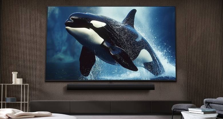 Smart Tivi UHD AI LG 4K 86 inch 86UA8450PSA - Thiết kế nhỏ gọn, viền mỏng với màn hình 4K sắc nét