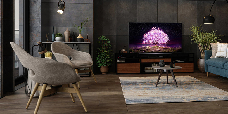 Thiết kế ấn tượng - Smart Tivi OLED LG 4K 77 inch 77C1PTB