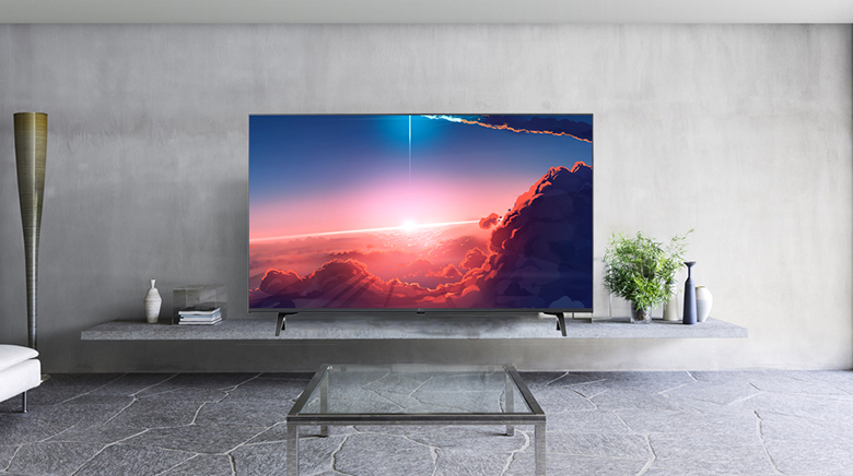 Smart Tivi LG 4K  75 inch 75UQ8000PSC thiết kế với đường nét hiện đại