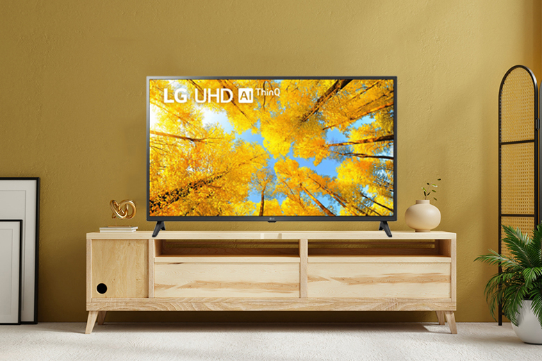 Smart Tivi LG 4K 43 inch 43UQ7550PSF: Thiết kế
