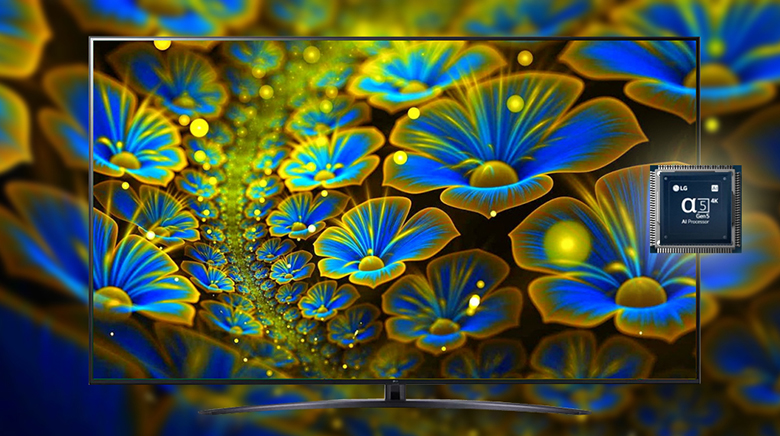 Smart Tivi NanoCell LG 4K 86 inch 86NANO76SQA: Bộ xử lý