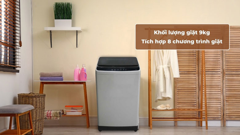 Máy giặt LG T2109NT1G 9kg lồng đứng - 8 menu giặt thông minh