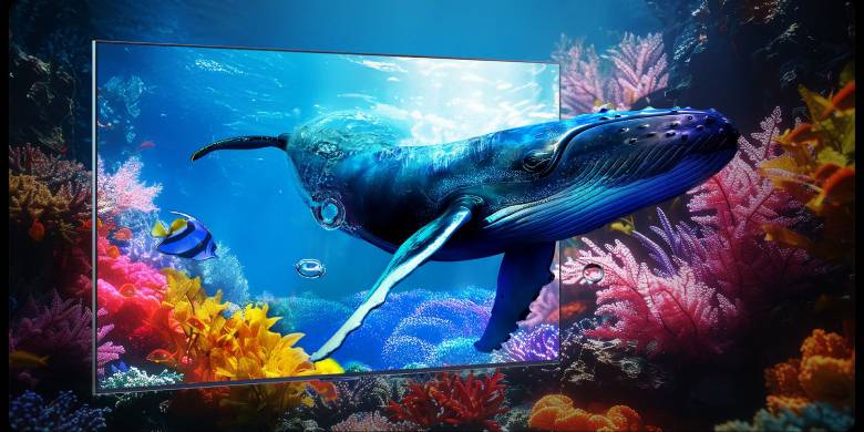  Smart Tivi QNED Evo AI LG 4K 65 Inch 65QNED9MASA - Công nghệ Mini LED với QNED Color Pro rực rỡ