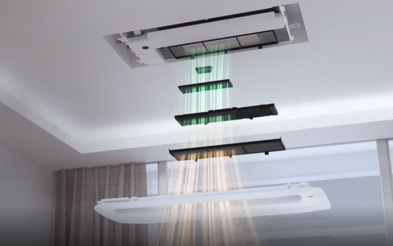 Điều hòa âm trần LG ZTNQ24GTLA0 - Làm mát diện rộng