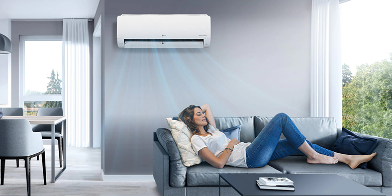 Điều Hòa LG V24ENF1 thực hiện làm lạnh nhanh hơn so với điều hoà thông thường