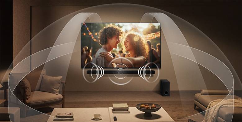 Smart Tivi QNED Evo AI LG 4K 86 Inch 86QNED9MASA - Công nghệ α8 AI Sound Pro