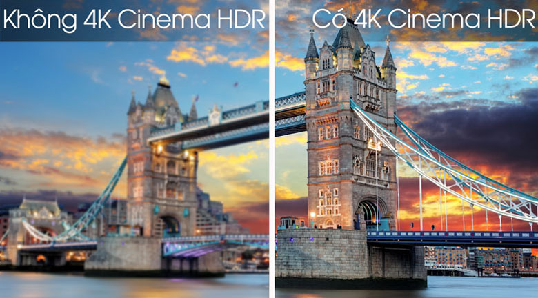 Smart tivi LG 77CXPTA với công nghệ 4K Cinema HDR