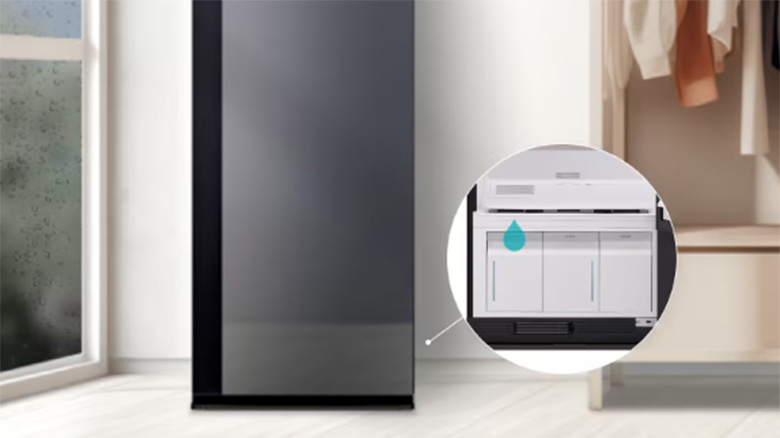 Bình hút ẩm 10 lít của tủ chăm sóc quần áo thông minh LG SC5MBR80H