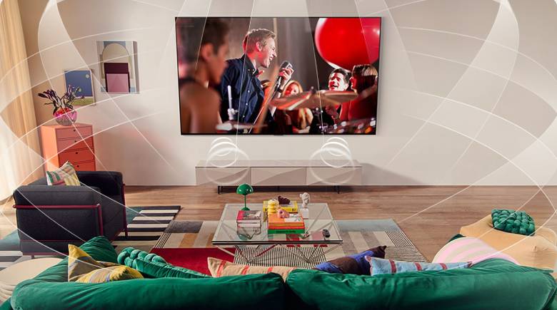 Smart TV LG OLED evo AI G5 4K 65 inch OLED65G5PSA - α11 AI Sound Pro tái tạo âm thanh sống động