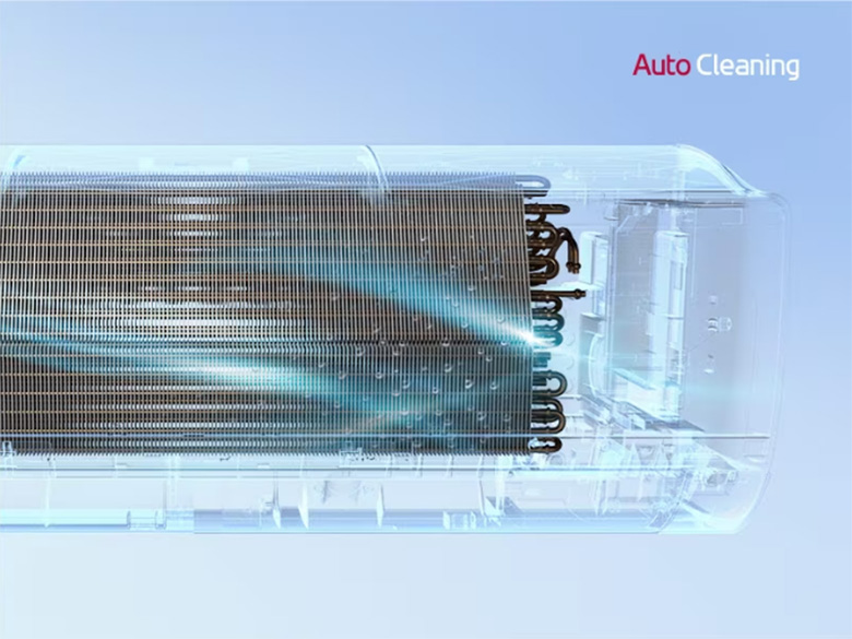 Tự động làm sạch - Điều hòa LG 1 chiều 8800 BTU Inverter V10WIN1