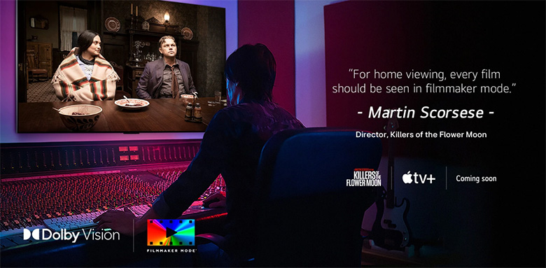 Công nghệ FilmMaker xem hình ảnh ở mọi góc độ mà không bị vỡ - Smart 65 ình OLED Tivi LG OLED65B4PSA
