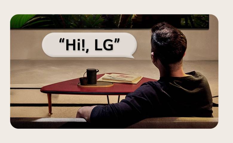 Smart TV LG OLED evo AI G5 4K 77 inch OLED77G5PSA - Điều khiển giọng nói rảnh tay tiện lợi