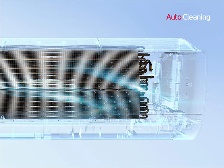 Tự động làm sạch giúp Điều Hòa LG V24ENF1 Inverter hoạt động bền hơn