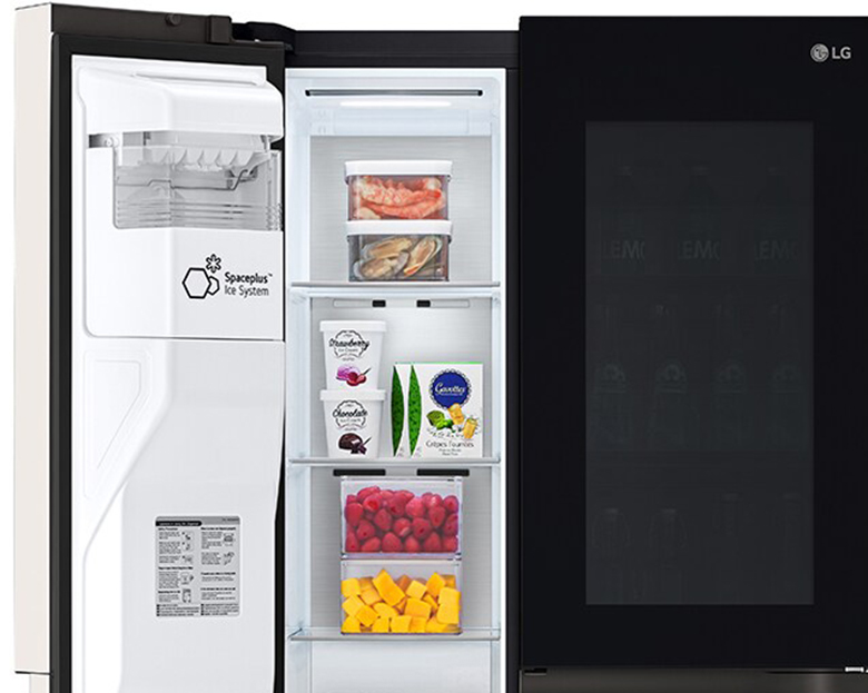 Tủ lạnh SBS LG Inverter 635 lít GR-X257BG hệ thống làm đá tự động