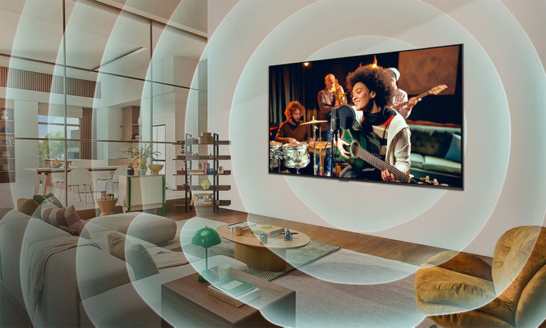 Âm thanh tự nhiên - Smart Tivi QNED LG 4K 86 inch 86QNED86TSA