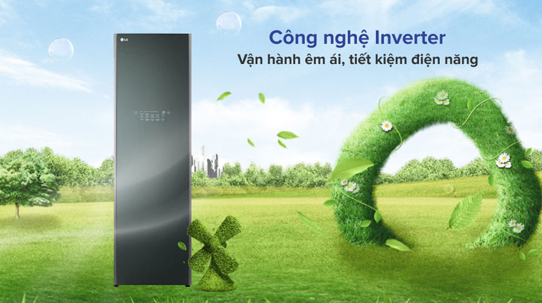 Tủ chăm sóc quần áo LG S5GOC - Vận hành êm ái, tiết kiệm điện hiệu quả