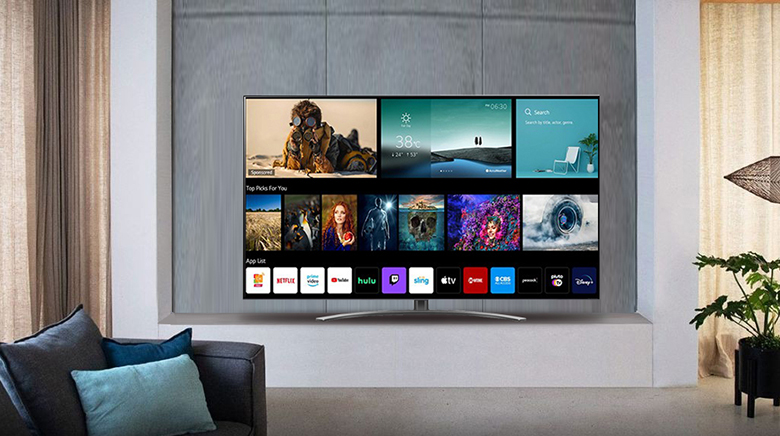Hệ điều hành WebOS - Smart Tivi QNED LG 4K 65 inch 65QNED86SQA