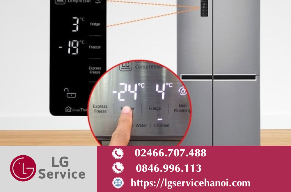 Hướng dẫn các bước kiểm tra mã lỗi tủ lạnh LG