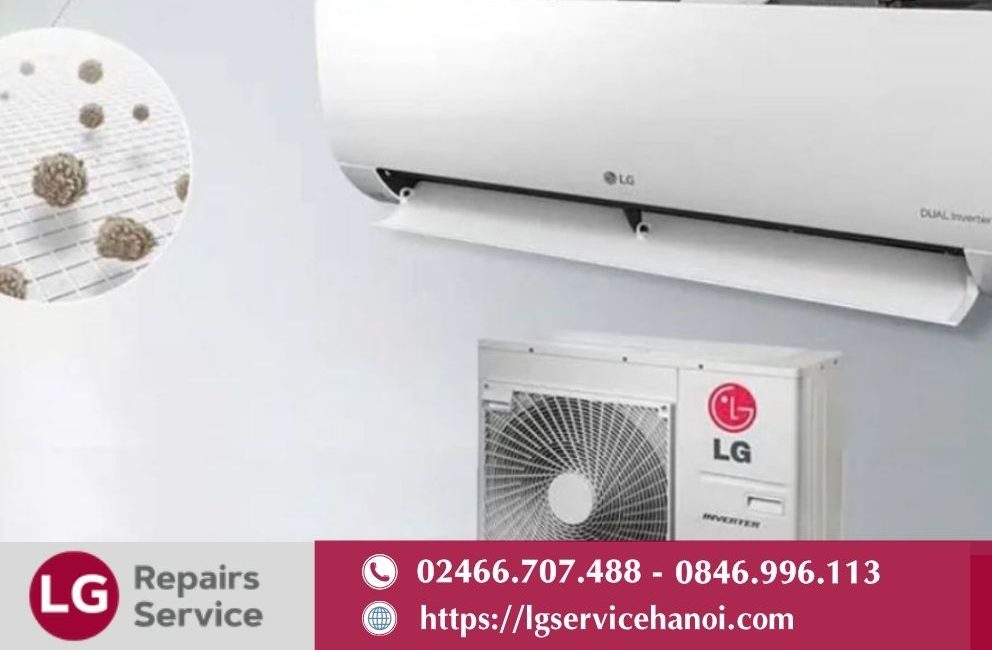 Các lỗi thường gặp cần sử dụng dịch vụ sửa điều hòa LG