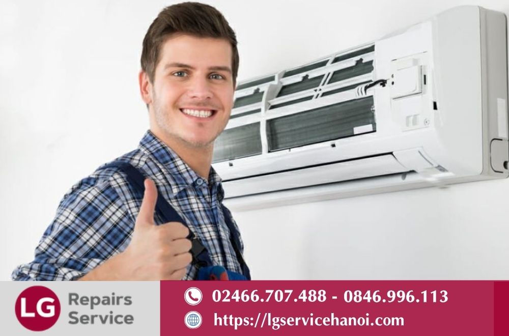 Quy trình sửa điều hòa LG tại nhà của LG Service