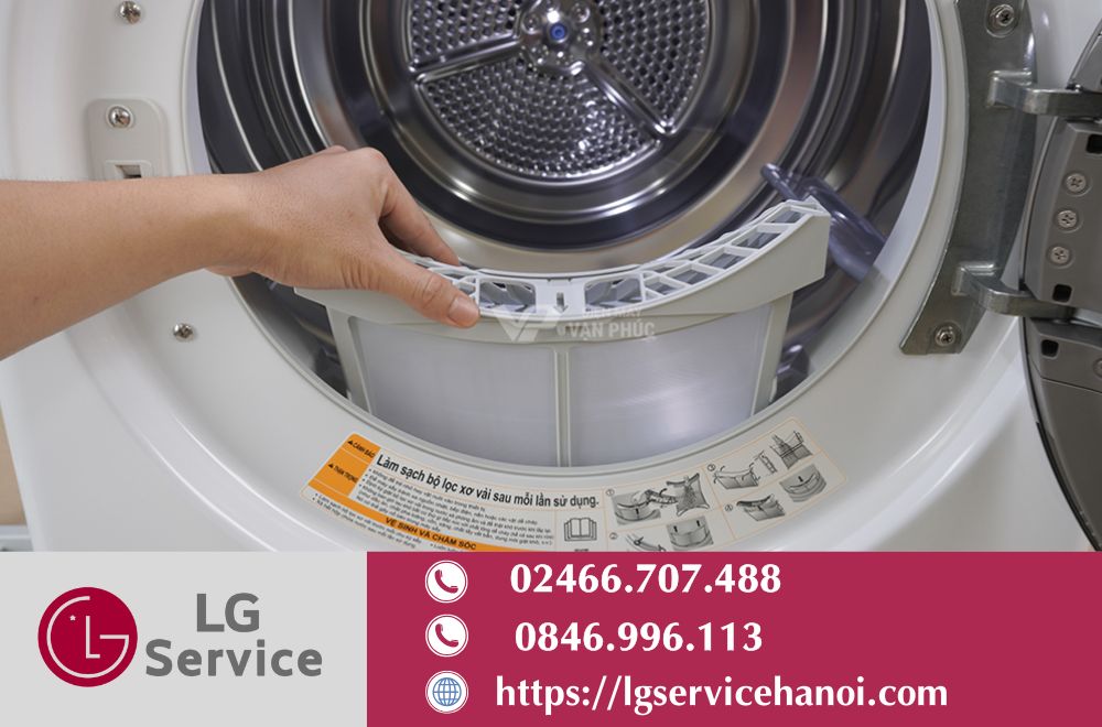 Quy trình sửa máy giặt LG minh bạch và rõ ràng