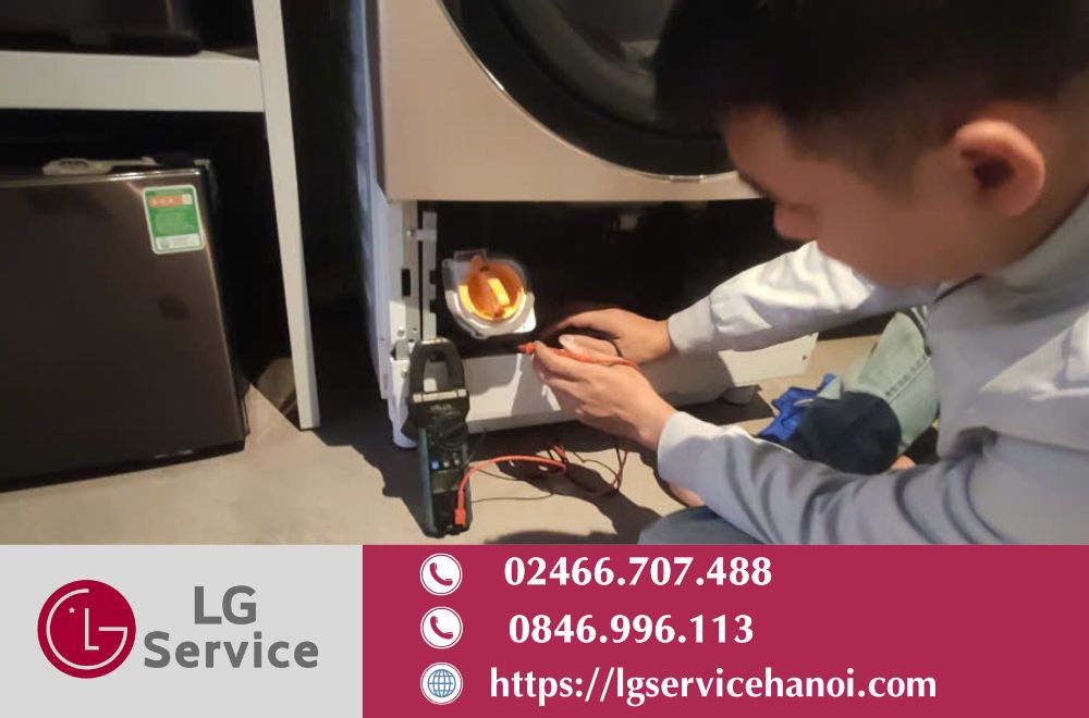 Dịch vụ sửa máy giặt hấp sấy LG Hà Nội chuyên nghiệp, sửa ngay tại nhà 