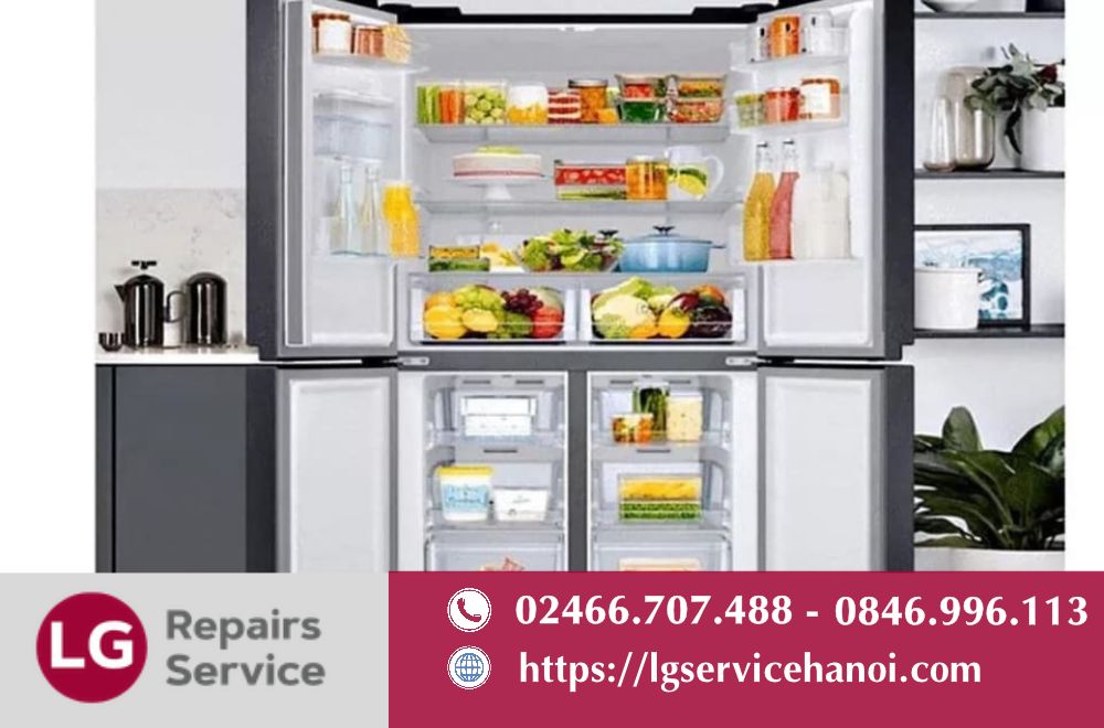 Thay gioăng tủ lạnh LG khi thực phẩm không lạnh