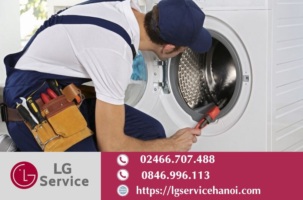 Quy trình làm việc tại trung tâm bảo hành máy giặt LG Service tại Hà Nội