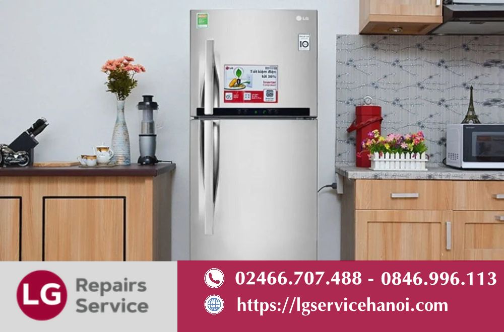 Tủ lạnh LG kêu to do đặt lệch