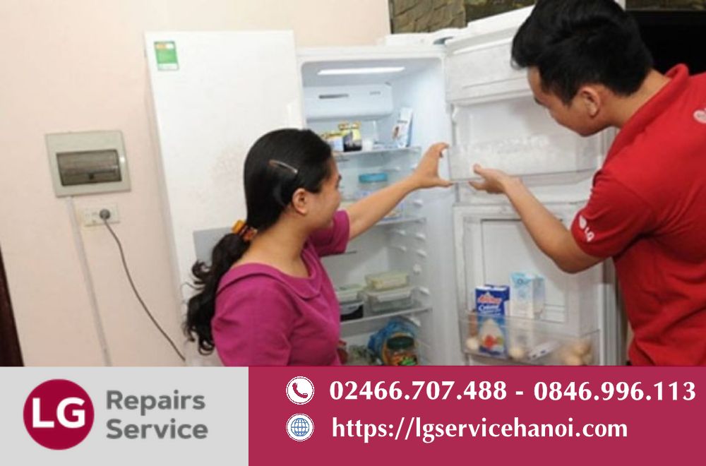 Thợ sửa tủ lạnh LG không làm đá tự động