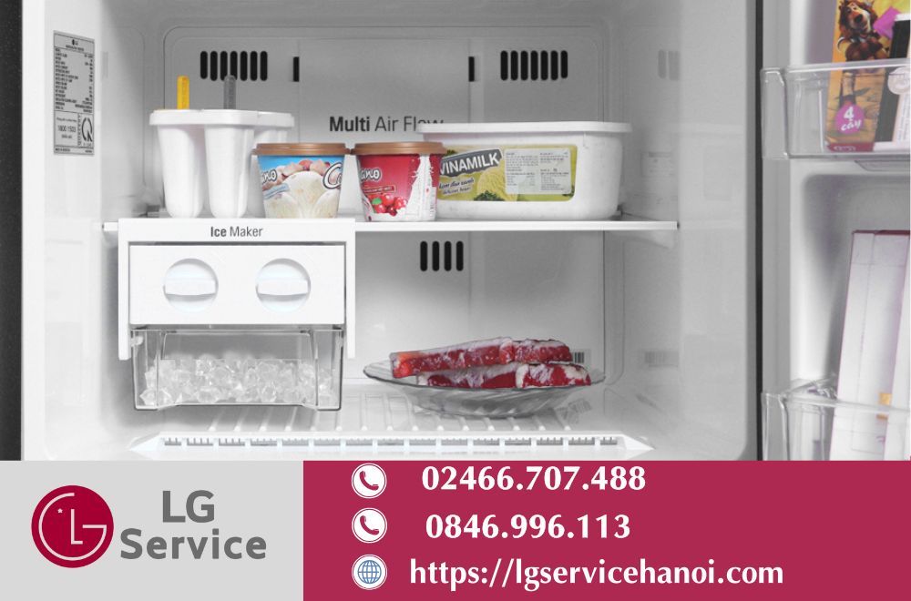 Tủ lạnh LG mất nguồn điện do cuộn sợi đốt hỏng
