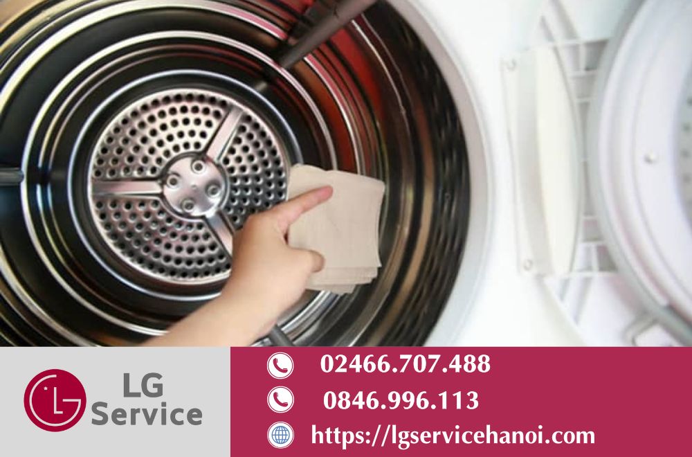 Vệ sinh máy giặt LG giúp ngăn ngừa vi khuẩn và nấm mốc