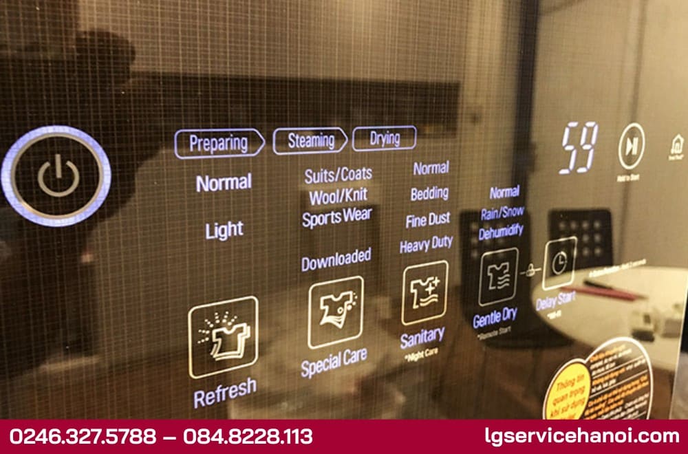 Gọi bảo hành máy giặt hấp sấy LG nếu gặp lỗi 
