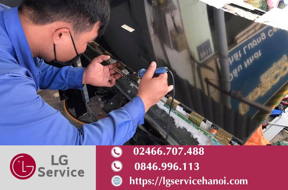 Quy trình bảo hành tivi LG tại trung tâm bảo hành LG Service