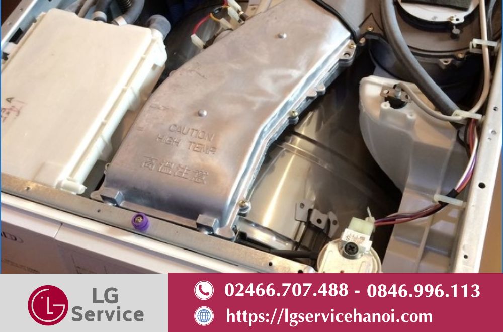 Một số dấu hiệu cho thấy máy giặt LG lỗi cảm biến