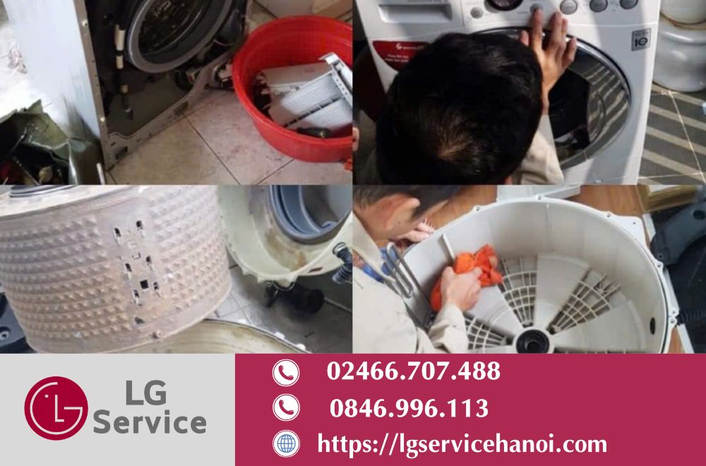 Hãy liên hệ trung tâm sửa chữa máy giặt LG chuyên nghiệp