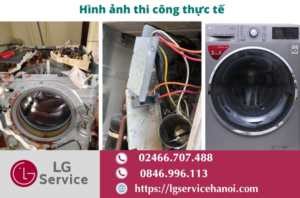 Nguyên nhân khiến máy giặt LG lỗi LE
