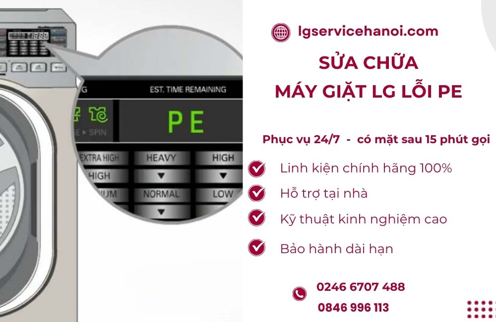 LG Service - Dịch vụ sửa chữa máy giặt LG uy tín toàn quốc