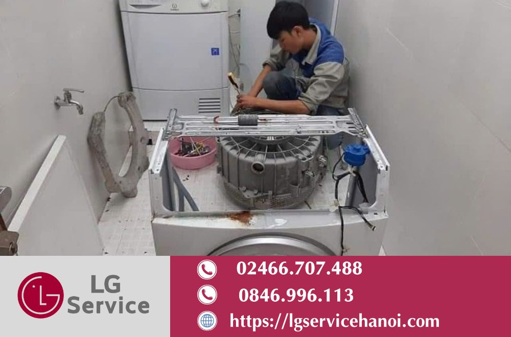 Nguyên nhân máy giặt LG báo lỗi UE